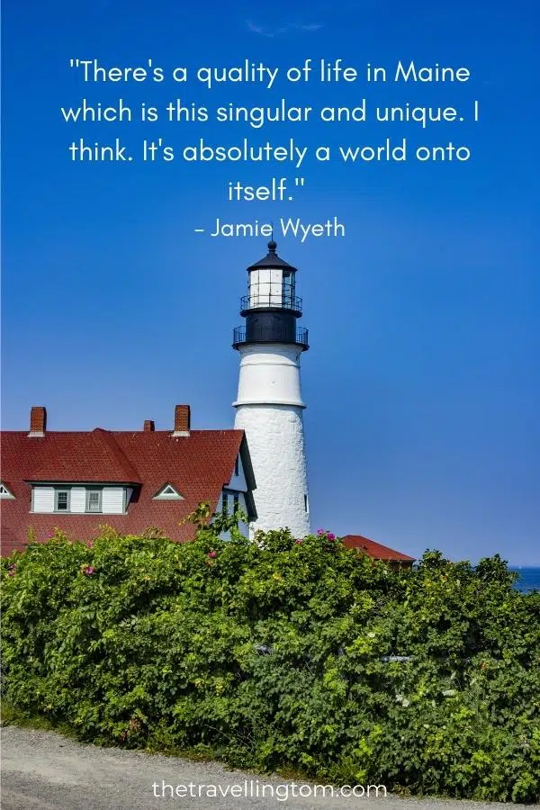 Maine quote